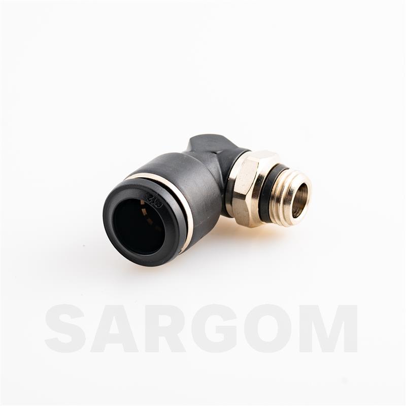 Adjustable threaded corner