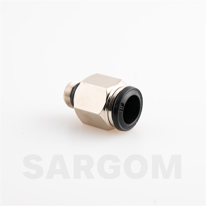 Straight threaded
