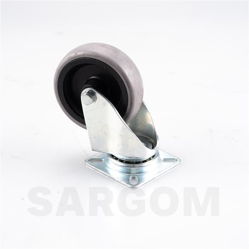 Rotating plate - Antimark gray rubber